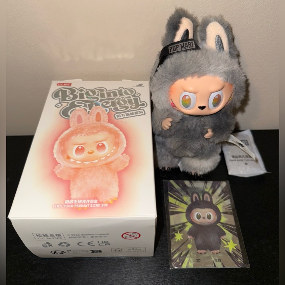 POPMART Labubu RARE Big into Energy the Secret ID,Open Box Confirmed - Picture 2 of 16